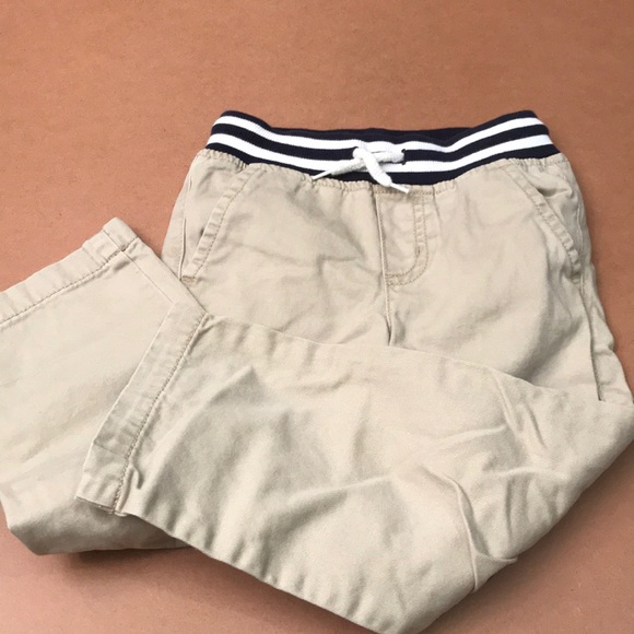 Donated 12/8 🍁Gymboree khaki pants with working drawstring waist - Picture 2 of 4